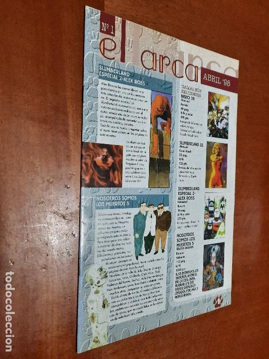 Comics: EL ARCA 1. ABRIL 98. BOLET&Iacute;N DE NOVEDADES DE CAMALE&Oacute;N EDICIONES. GRAPA. BUEN ESTADO. DIFICIL
