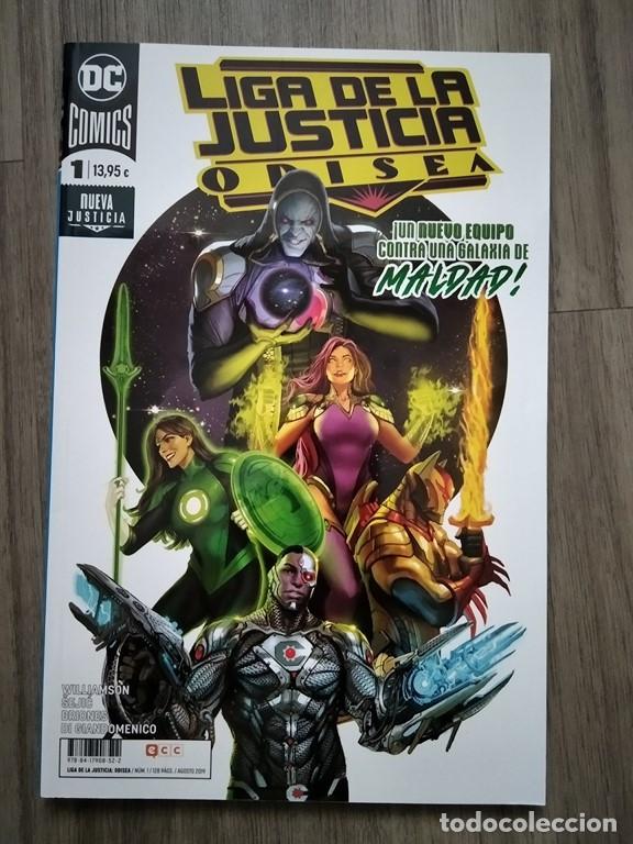 C&oacute;mics: LIGA DE LA JUSTICIA ODISEA 1. WILLIAMSON Y SEJIC. EDITA ECC - Foto 1