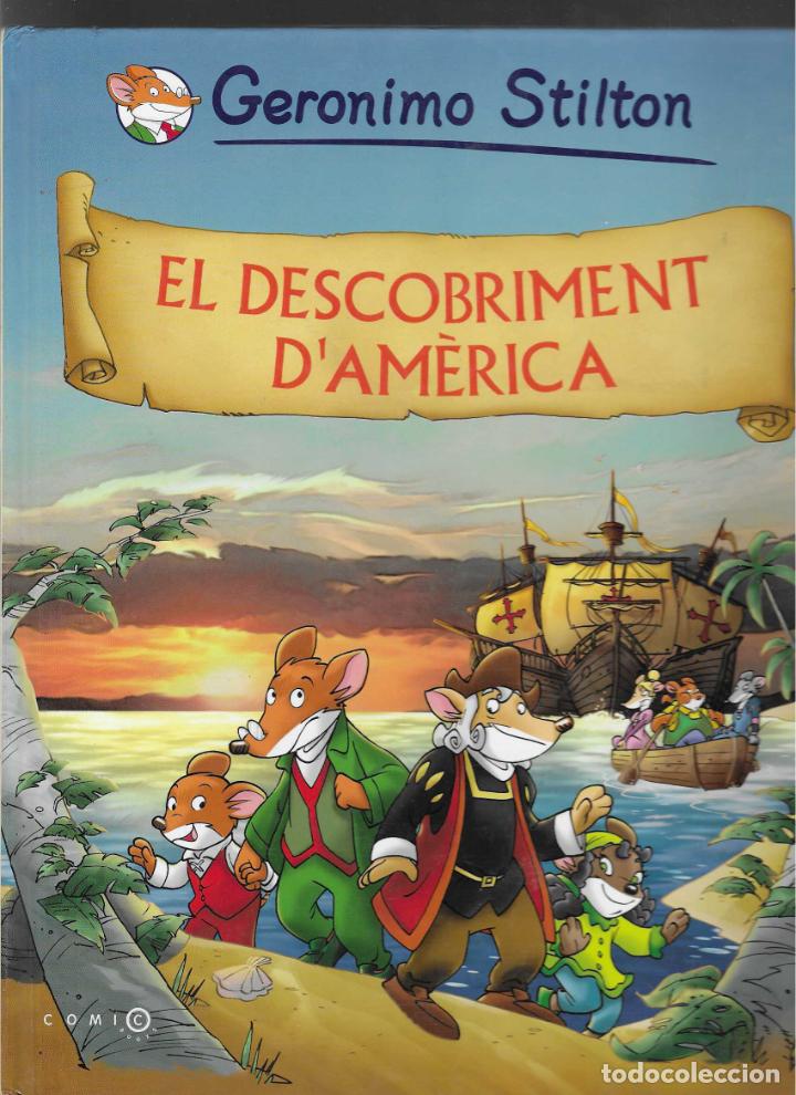 C&oacute;mics: COMIC BOOK -- GERONIMO STILTON -- EL DESCOBRIMENT DAM&Egrave;RICA - Foto 1