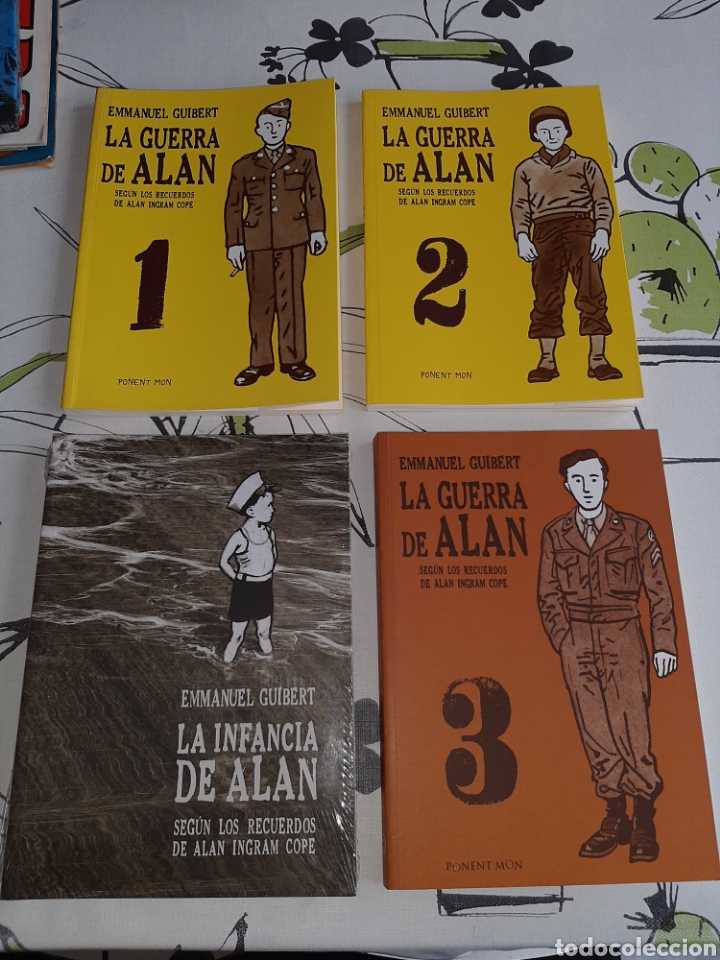 C&oacute;mics: La guerra de Alan y la infancia de Alan, 4 vol&uacute;menes - Foto 1