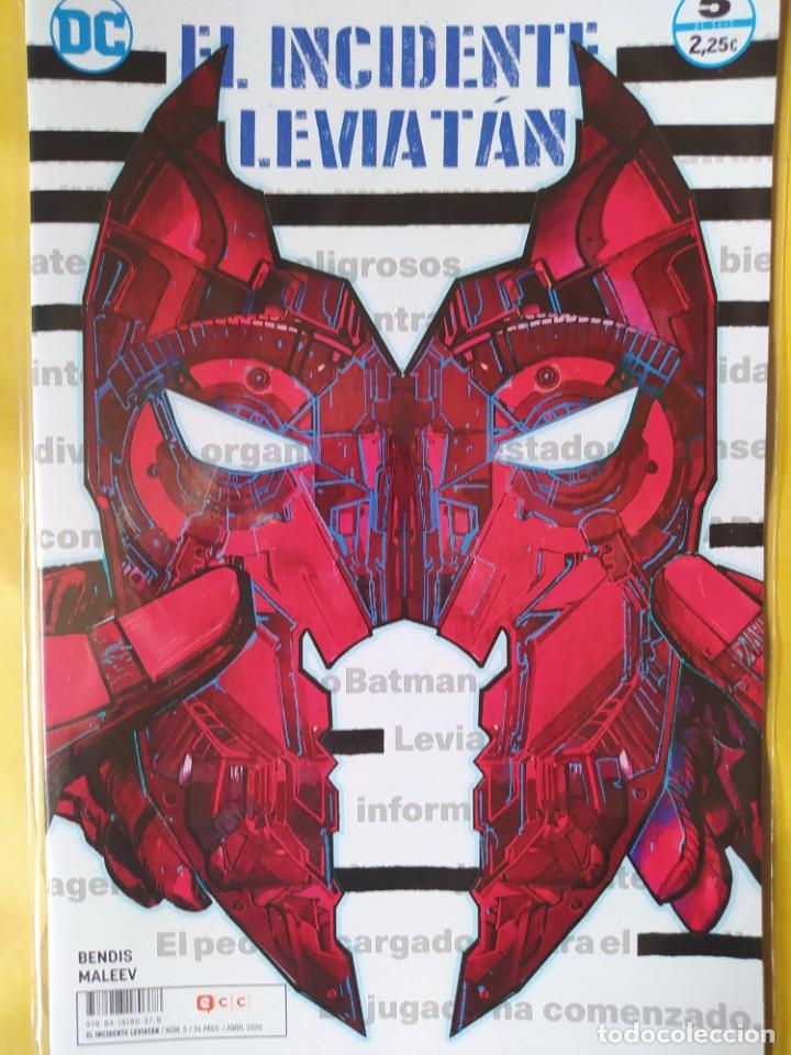 C&oacute;mics: COMICEL INCIDENTE #5 LEVIAT&Aacute;N BENDIS & MALEEV GRAPA ECC -NUEVO(NM)-BOLSA & BACKBOARD