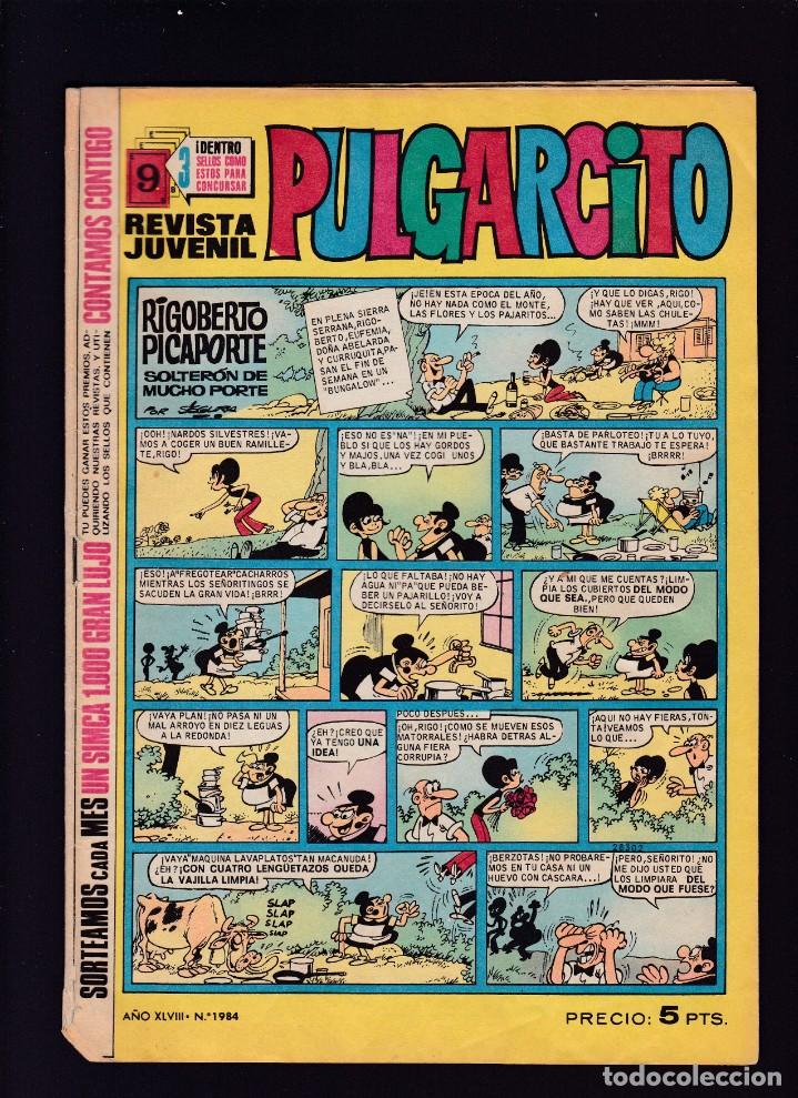 C&oacute;mics: PULGARCITO - N&ordm; 1984 / MAYO 1969 - Foto 1