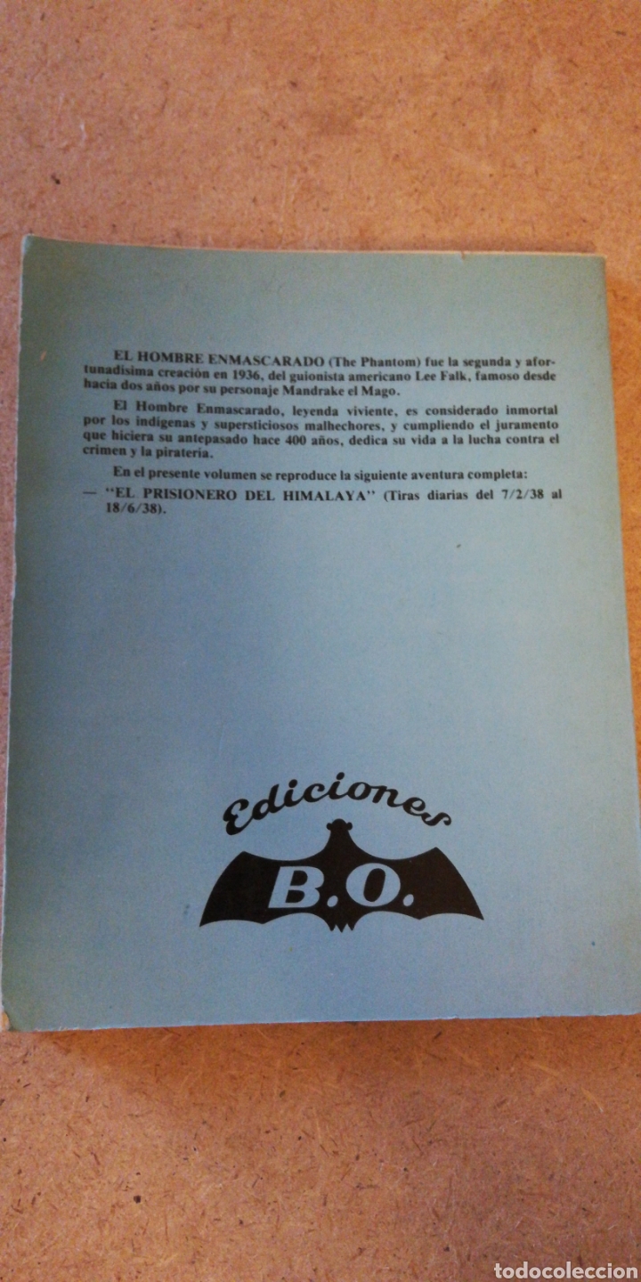 C&oacute;mics: El hombre enmascarado ediciones B.O - 1981 - Foto 2