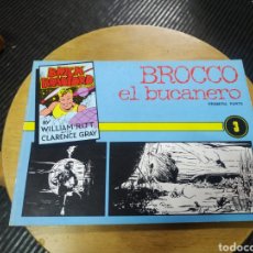 Cómics: BROCCO EL BUCANERO LOTE 2 N° 3-4 (GRANDES CLÁSICOS DE LOS COMICS DEL PASADO). Lote 241696035