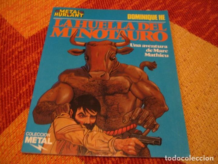 C&oacute;mics: DOMINIQUE HE LA HUELLA DEL MINOTAURO METAL HURLANT HUMANOIDES ASOCIADOS