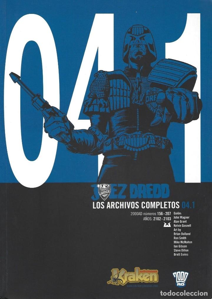 C&oacute;mics: juez dredd, los archivos completos 04.1 de kraken ediciones - Foto 1