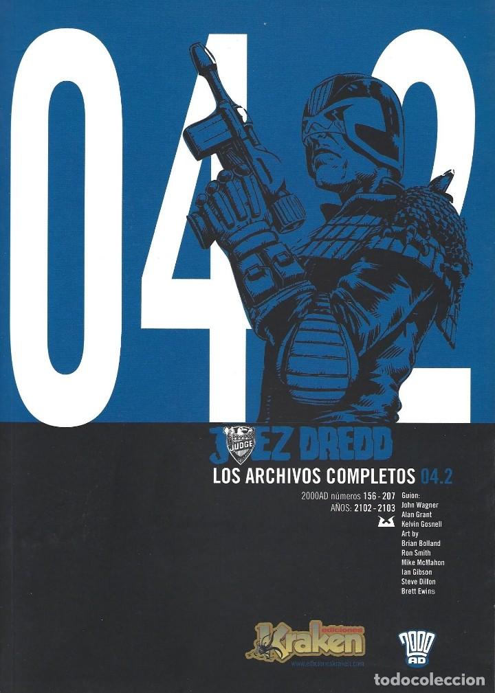 C&oacute;mics: juez dredd, los archivos completos 04.2 de kraken ediciones - Foto 1
