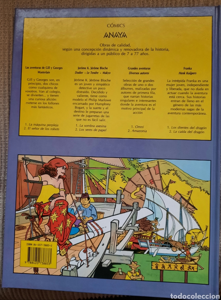 C&oacute;mics: COMIC LOS DIENTES DEL DRAGON - EDITORIAL BARCANOVA 1&ordf; EDICION - Foto 3
