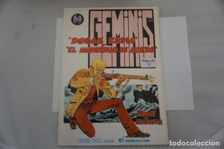 C&oacute;mics: 18C/ GEMINIS - DOBLE ESPIA - EL MONSTRUO DE ACERO - Foto 1