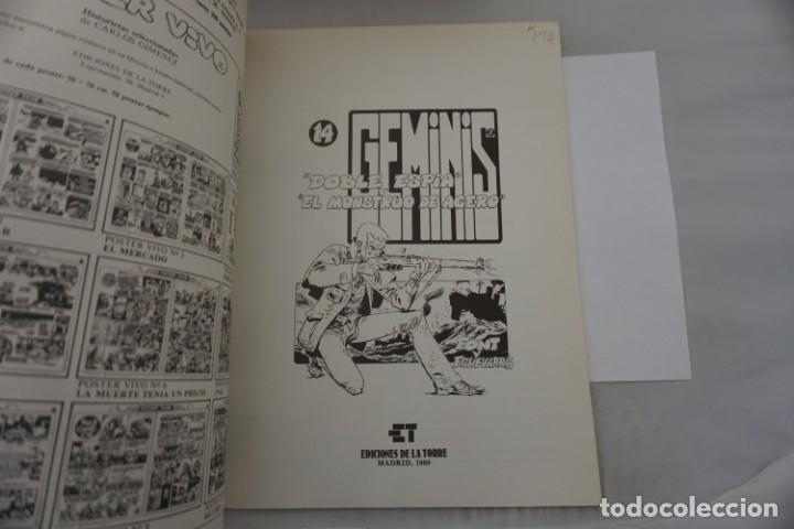 C&oacute;mics: 18C/ GEMINIS - DOBLE ESPIA - EL MONSTRUO DE ACERO - Foto 3