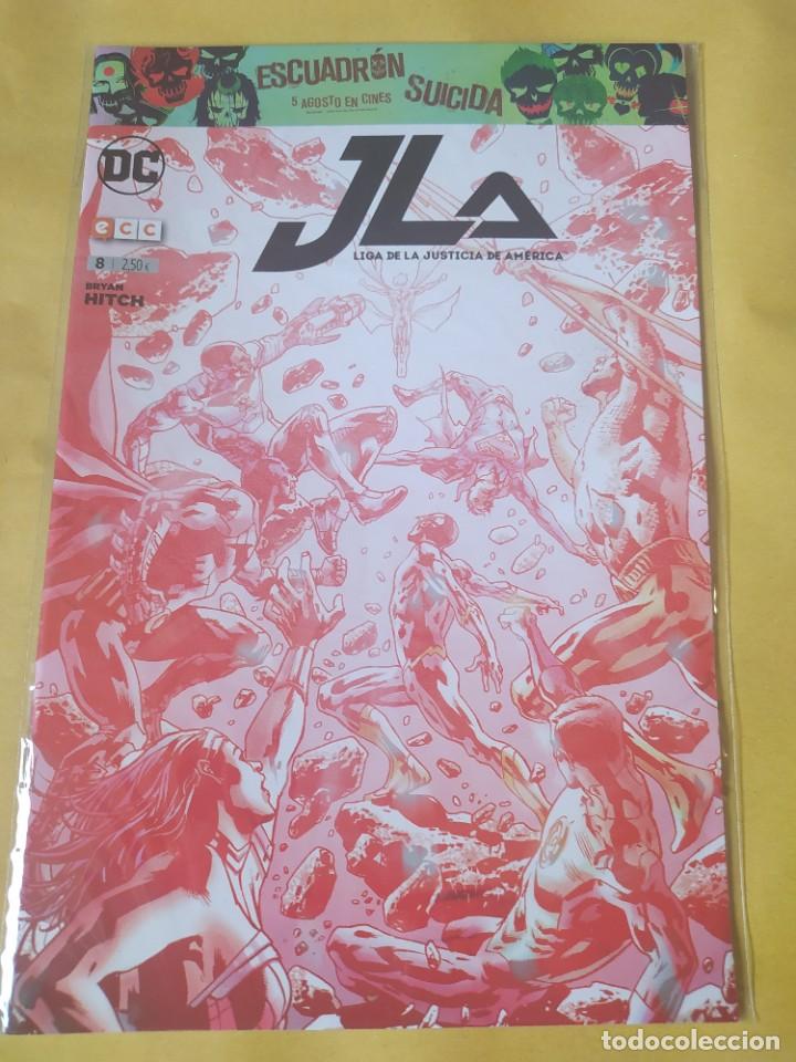 C&oacute;mics: JLA #8 ECC 2016-NUEVO(NM)-BOLSA & BACKBOARD