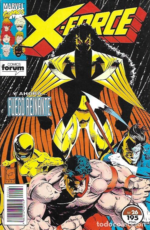 Comics: X-Force. Forum 1992. N.&ordm; 26