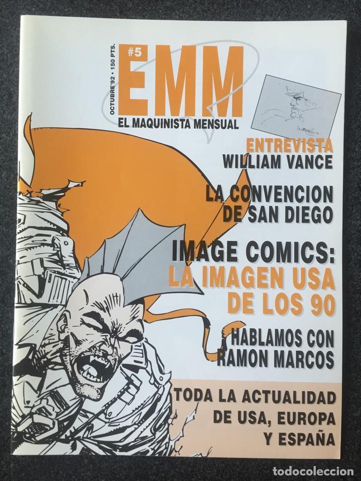 C&oacute;mics: EL MAQUINISTA MENSUAL N&ordm; 5 - LA GENERAL EDICIONES - 1992 - &iexcl;NUEVO! - Foto 1