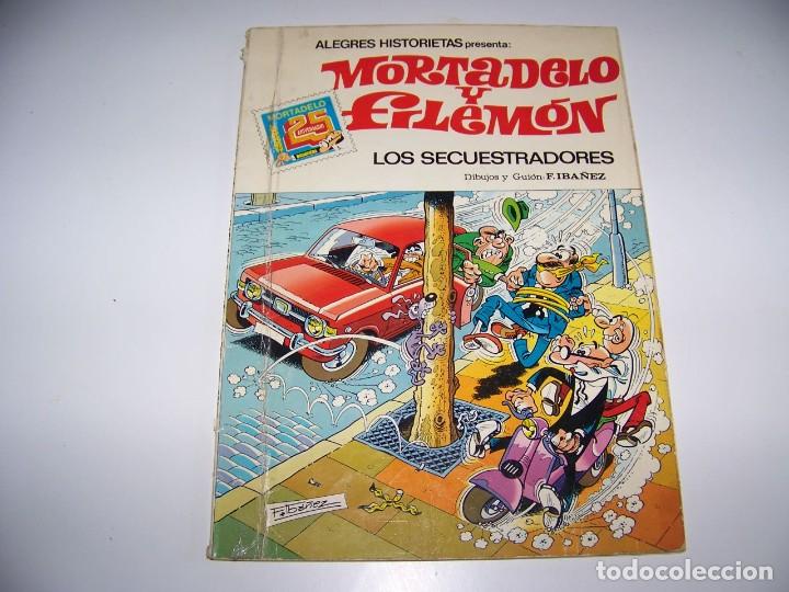 C&oacute;mics: BRUGERA ALEGRES HISTORIETAS 6 MORTADELO Y FILEMON LOS SECUESTRADORES - Foto 1