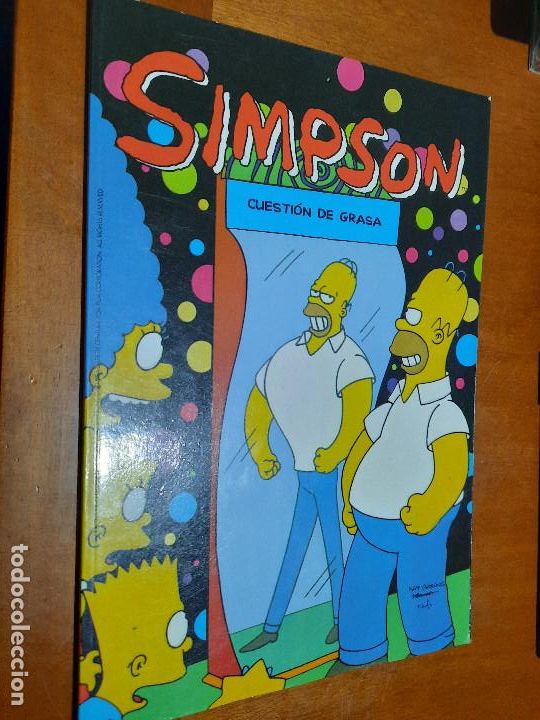 Comics: THE SIMPSON. CUESTI&Oacute;N DE GRASA. R&Uacute;STICA. BUEN ESTADO.