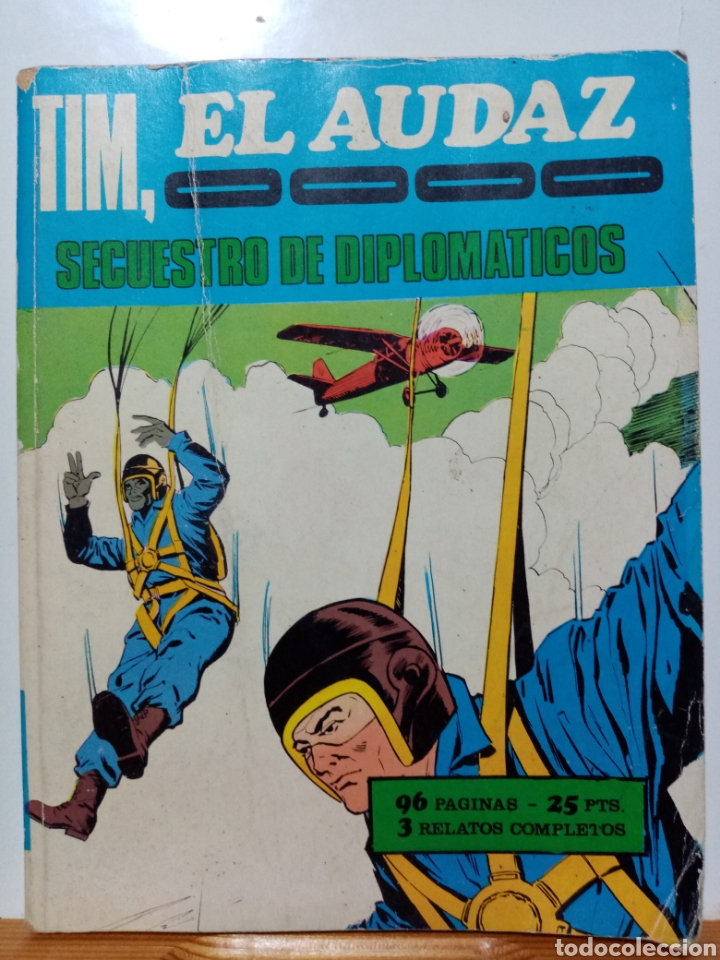 C&oacute;mics: Tim, El Audaz n&deg;2 - Secuestro de Diplom&aacute;ticos 1970 - Foto 1