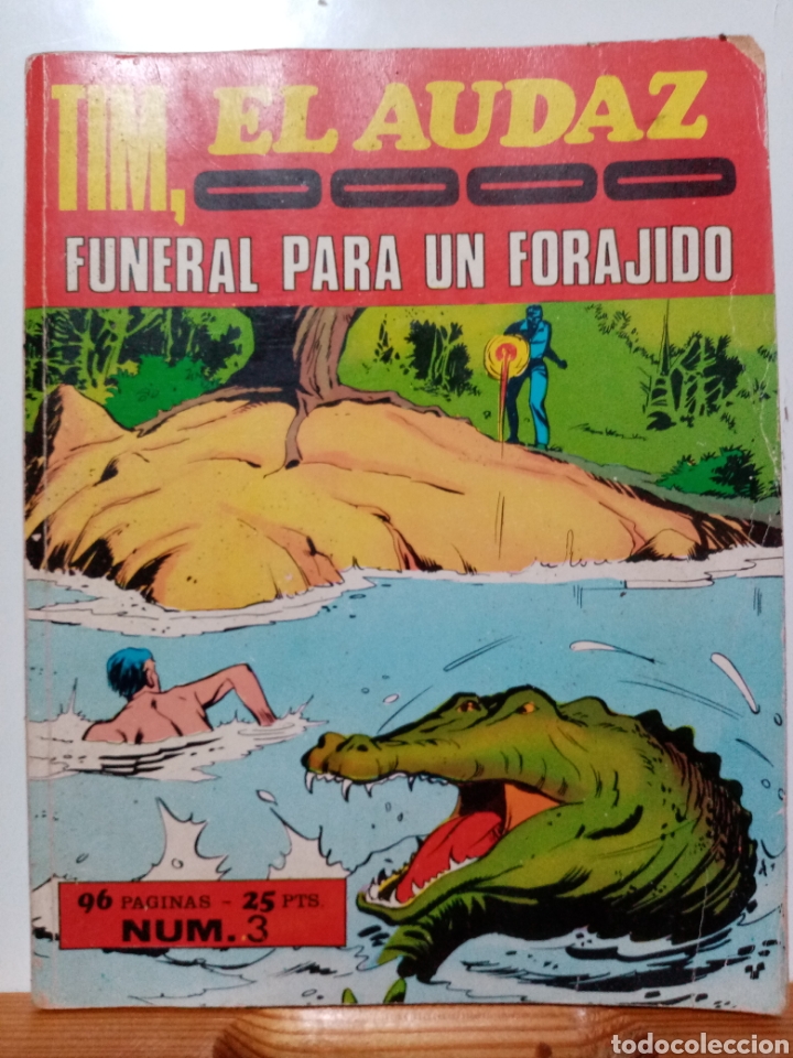 C&oacute;mics: Tim, El Audaz n&deg;3 - Funeral para un Forajido 1970 - Foto 1