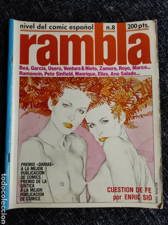 C&oacute;mics: RAMBLA N&ordm; 8 - EDITADOS A&Ntilde;OS 80 - Foto 1