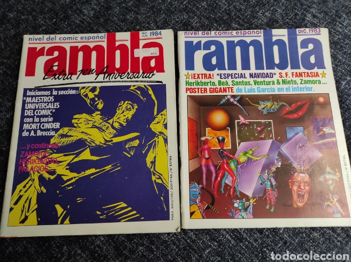 C&oacute;mics: RAMBLA - LOTE 33 EJEMPLARES - EDITADOS A&Ntilde;OS 80 - Foto 3