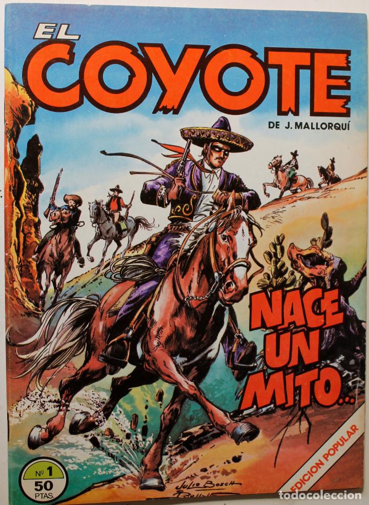C&oacute;mics: El Coyote, ediciones Forum 1983, n&uacute;meros del 0 al 12, Edici&oacute;n popular - Foto 2