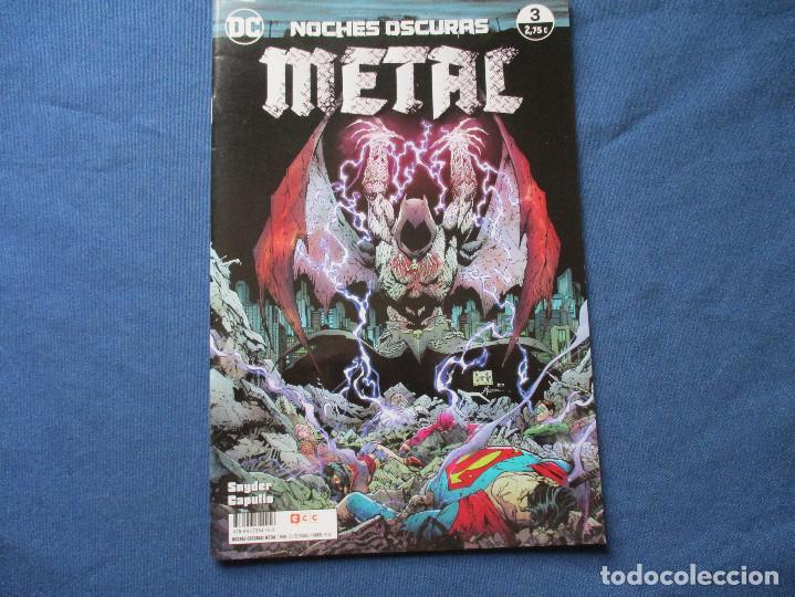 C&oacute;mics: DC / BATMAN &middot; NOCHES OSCURAS METAL N.&ordm; 3 de SCOTT SNYDER y GREG CAPULLO - ECC - Foto 1