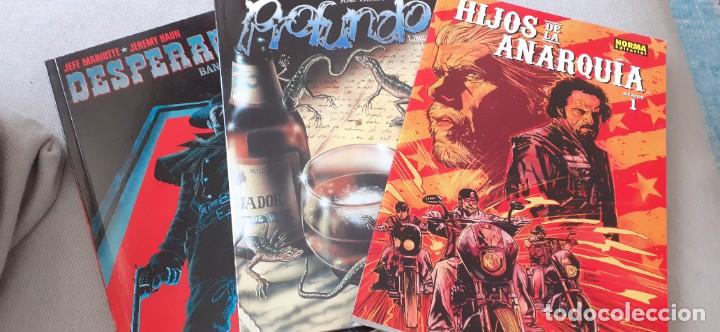 C&oacute;mics: Hijos de la anarquia 1 ,Desperadoes,Profundo..lote 3 comics - Foto 1