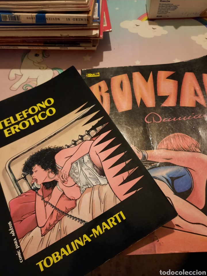 C&oacute;mics: Comic Bonsay y tel&eacute;fono erotico