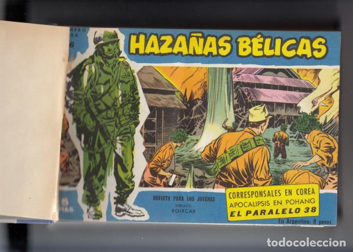 C&oacute;mics: HAZA&Ntilde;AS B&Eacute;LICAS.1958 EXTRA: 6,7,9,11,13,14,16,19,20,49,62,65,68,69,74,75 Y 76,ENCUADERN EN 1 VOL.