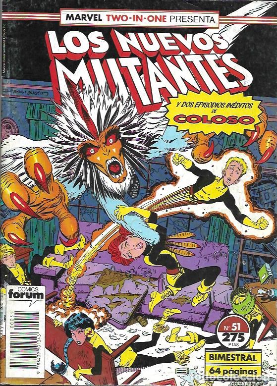 C&oacute;mics: Los Nuevos Mutantes. Forum 1986. N&ordm; 51 - Foto 1