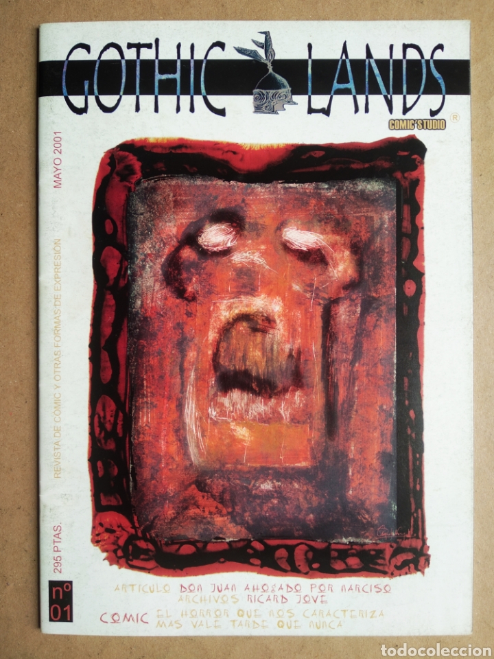 C&oacute;mics: Gothic Lands n&deg;1 (Comics Studio, 2001). Revista de C&oacute;mic y Otras Formas de Expresi&oacute;n. - Foto 1