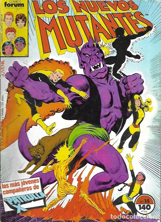 C&oacute;mics: Los Nuevos Mutantes. Forum 1986. N&ordm; 14 - Foto 1