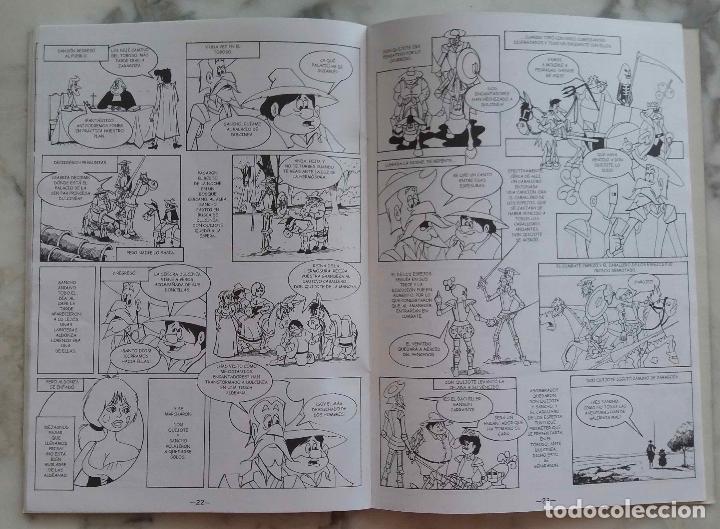 C&oacute;mics: DON QUIJOTE DE LA MANCHA, C&Oacute;MIC PARA COLOREAR. - Foto 2