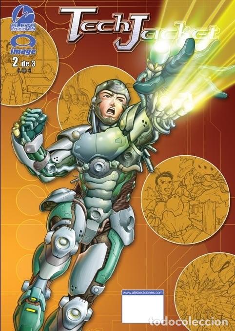 C&oacute;mics: TECH JACKET. SERIE COMPLETA: 3 TOMOS. ALETA EDICIONES - Foto 3