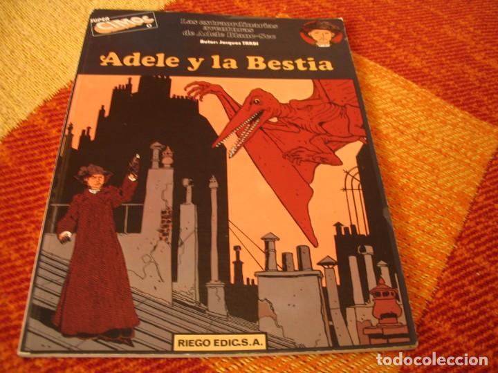 C&oacute;mics: ADELE Y LA BESTIA JACQUES TARDI RIEGO - Foto 1