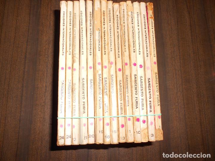 C&oacute;mics: Sargento Furia. Lote de 14 n&ordm;s. - Foto 2