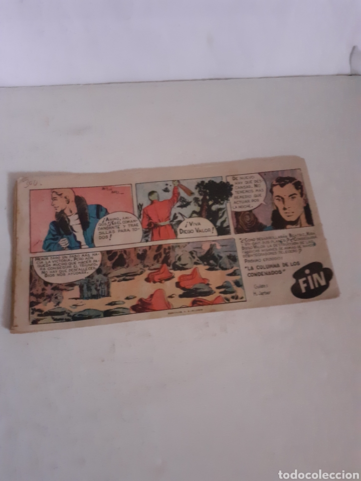 C&oacute;mics: COMIC TEBEO DIEGO VALOR N 34 ORIGINAL - Foto 2