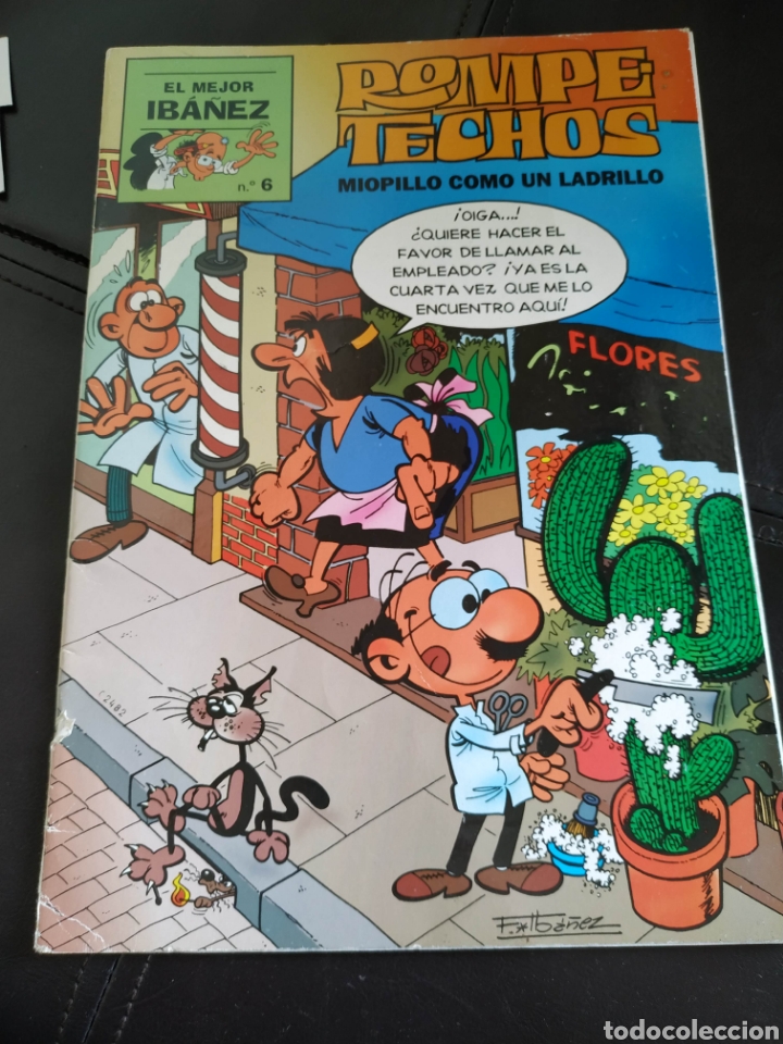 C&oacute;mics: Libro c&oacute;mic Rompetechos Ib&aacute;&ntilde;ez m&iacute;o pillo como un ladrillo - Foto 1