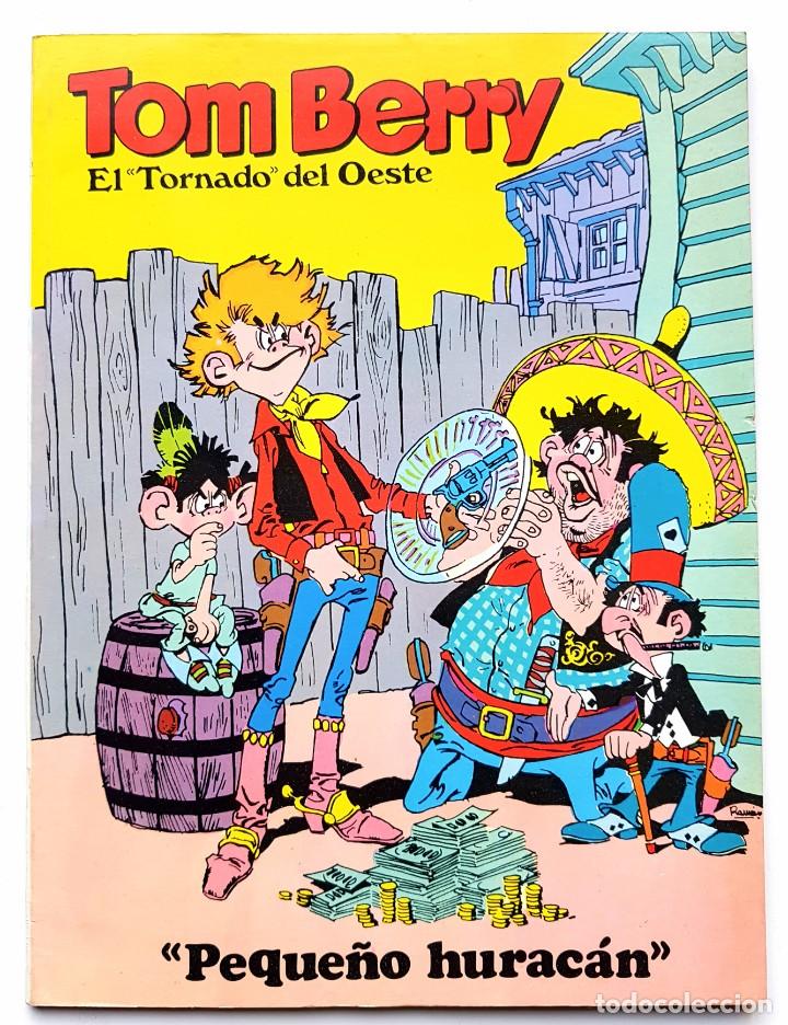 C&oacute;mics: 2 COMICS TOM BERRY - EL TORNADO DEL OESTE N&ordm; 1 Y 2 - EUREDIT 1969 - MUY BUEN ESTADO - Foto 1