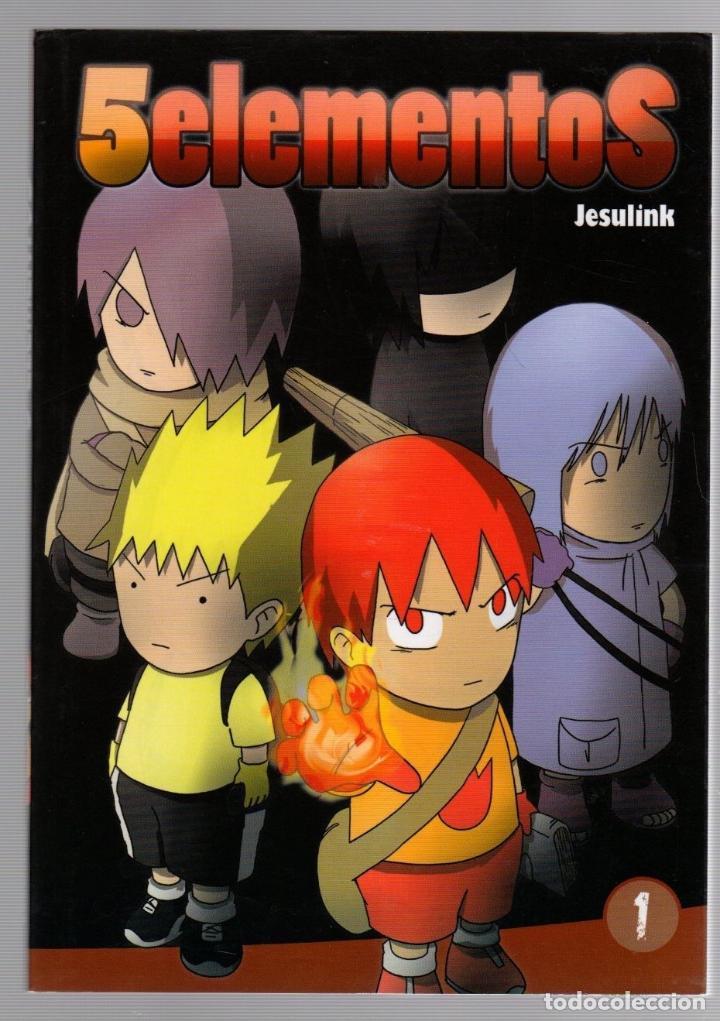 C&oacute;mics: 5 ELEMENTOS. N&ordm; 1 Y 2. JESUS GARCIA FERRER. JESULINK. 2011 - Foto 1
