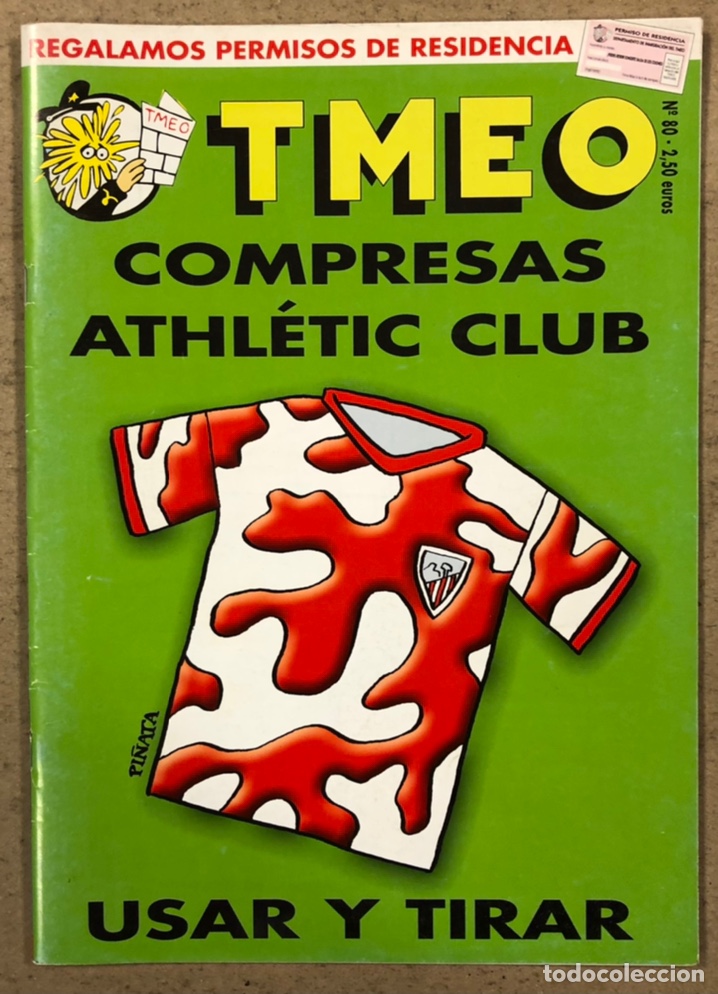 Comics : TMEO N&deg; 80 (2004). COMPRESAS ATHLETIC CLUB, USAR Y TIRAR.