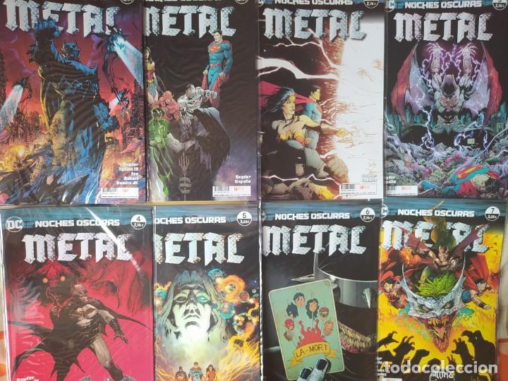 C&oacute;mics: NOCHES OSCURAS METAL COMPLETA GRAPA 8 N&Uacute;MEROS ECC SNYDER/CAPULLO-NM-BOLSA
