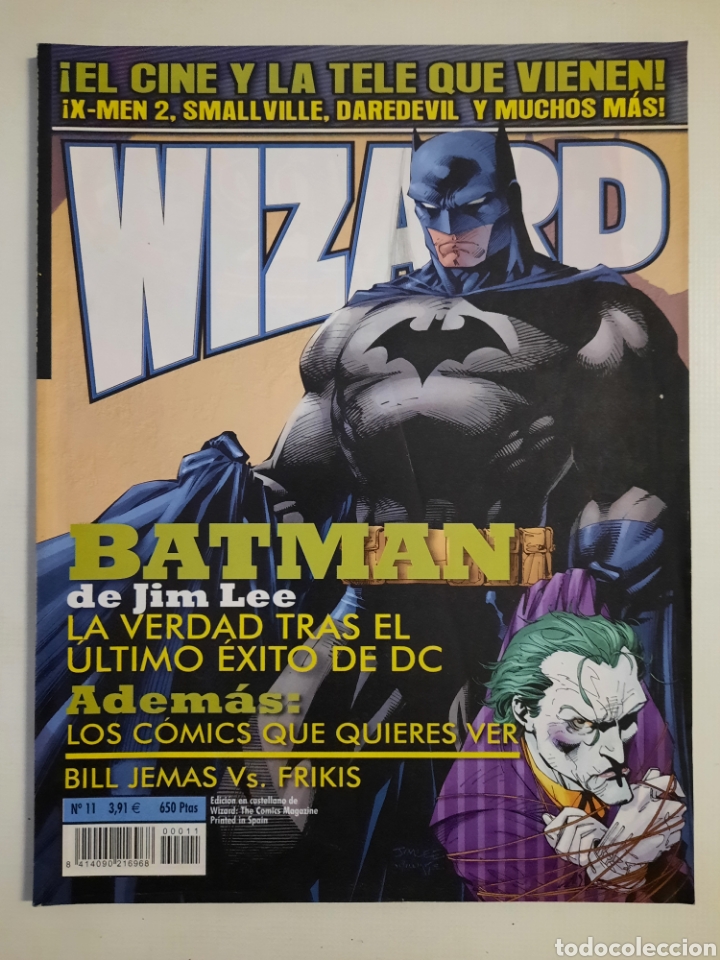 C&oacute;mics: WIZARD REVISTA 11 - PORTADA BATMAN JIM LEE - Foto 1