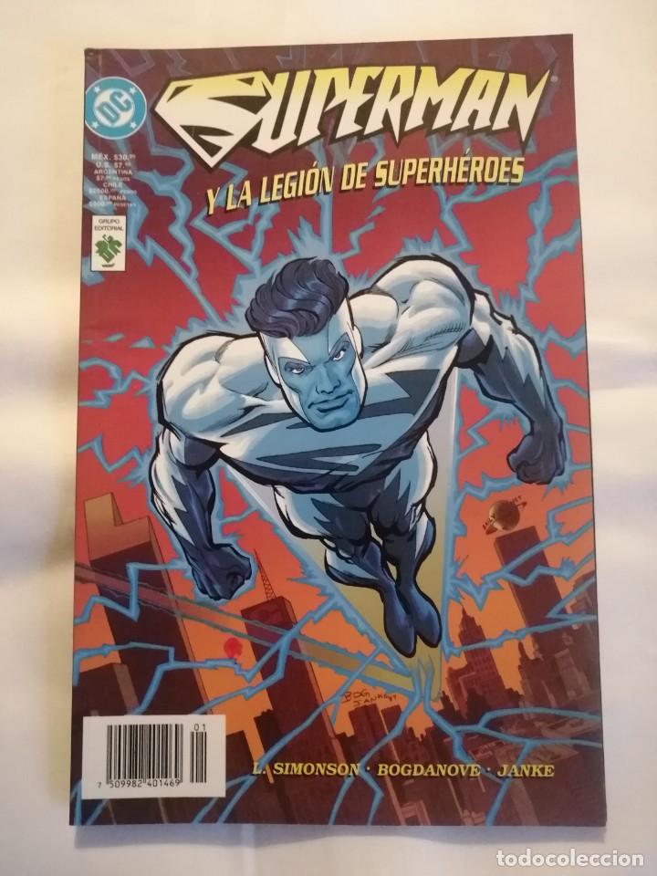 C&oacute;mics: SUPERMAN Y LA LEGION DE SUPERHEROES TOMO UNICO - Foto 1