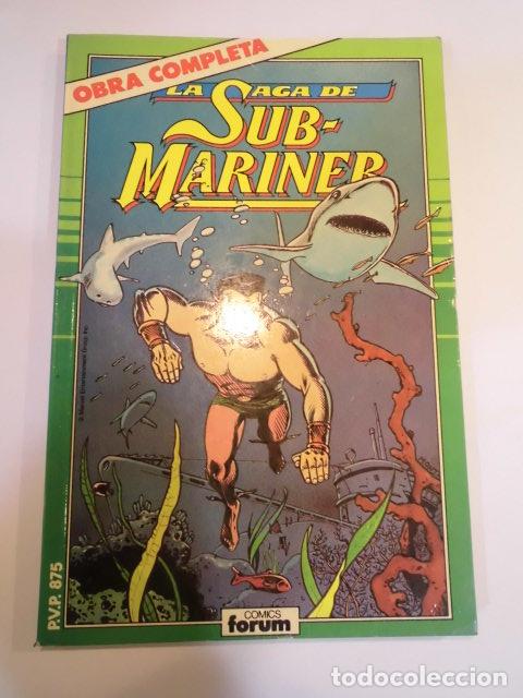 C&oacute;mics: RETAPADO 4 COMICS SAGA DE SUB-MARINER - NUM 2 AL 5 - Foto 1