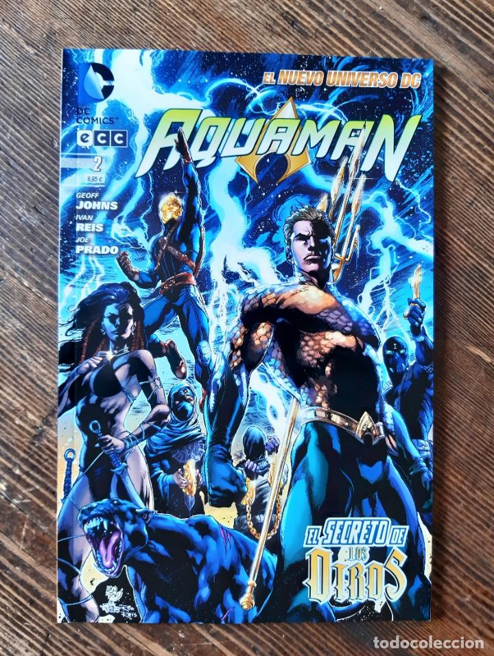 C&oacute;mics: AQUAMAN TOMO 2 EL SECRETO DE LOS DIROS, GEOFF JOHNS (DC ECC) - Foto 1
