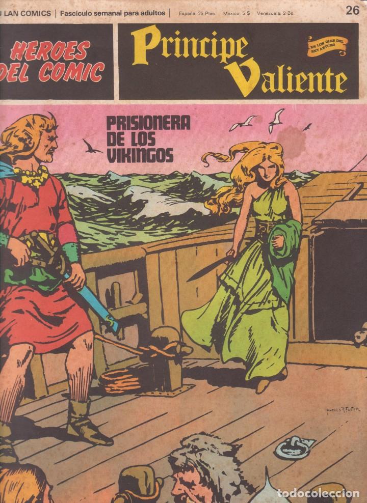 C&oacute;mics: COMIC, PRINCIPE VALIENTE, N&ordm; 26 ED. BURU LAN 1972 - Foto 1