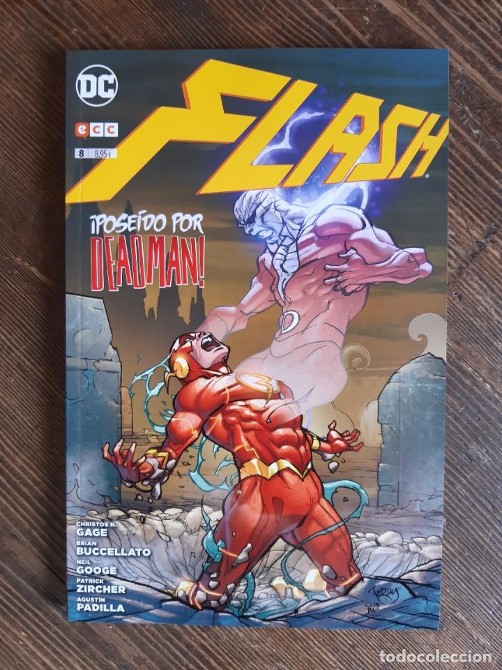 C&oacute;mics: FLASH N&ordm; 8 POSE&Iacute;DO POR DEADMAN (DC ECC) - Foto 1