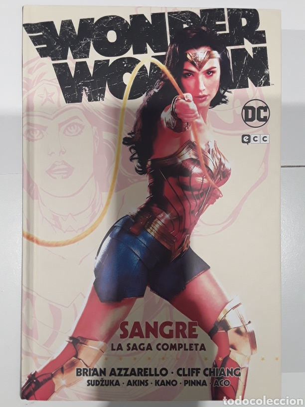 C&oacute;mics: Wonder Woman. Sangre. La saga completa - Azzarello, Chiang, Sudžuka, Akins ... - ECC c&oacute;mics