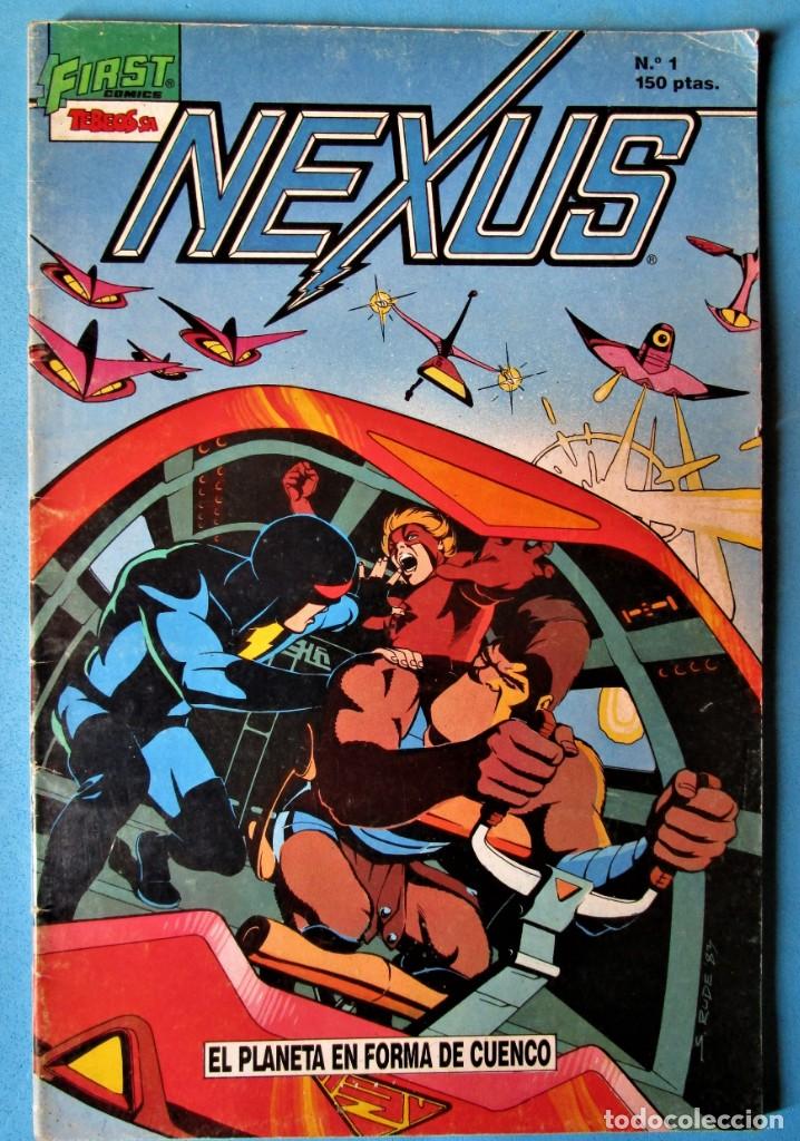 C&oacute;mics: NEXUS N&ordm; 1 - FIRST COMICS - TEBEOS S.A. 1988 - Foto 1