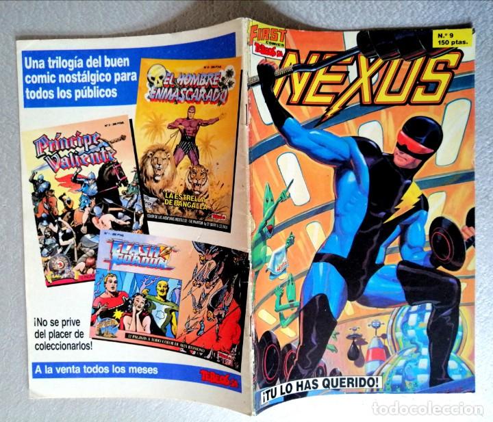 C&oacute;mics: NEXUS N&ordm; 9 - FIRST COMICS - TEBEOS S.A. 1988 - Foto 2